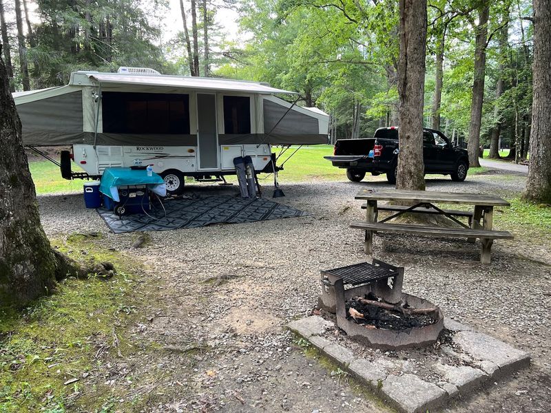 Camping at the 52-Unit Campground