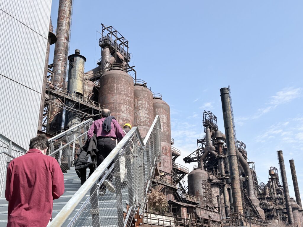 Climb up and explore Bethlehem's top attraction, the original SteelStacks!