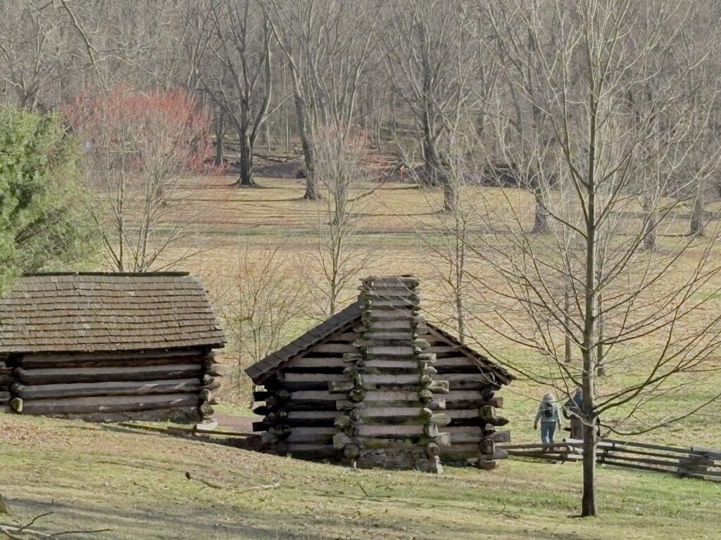Housing for General Washington's elite guard at Valley Forge.