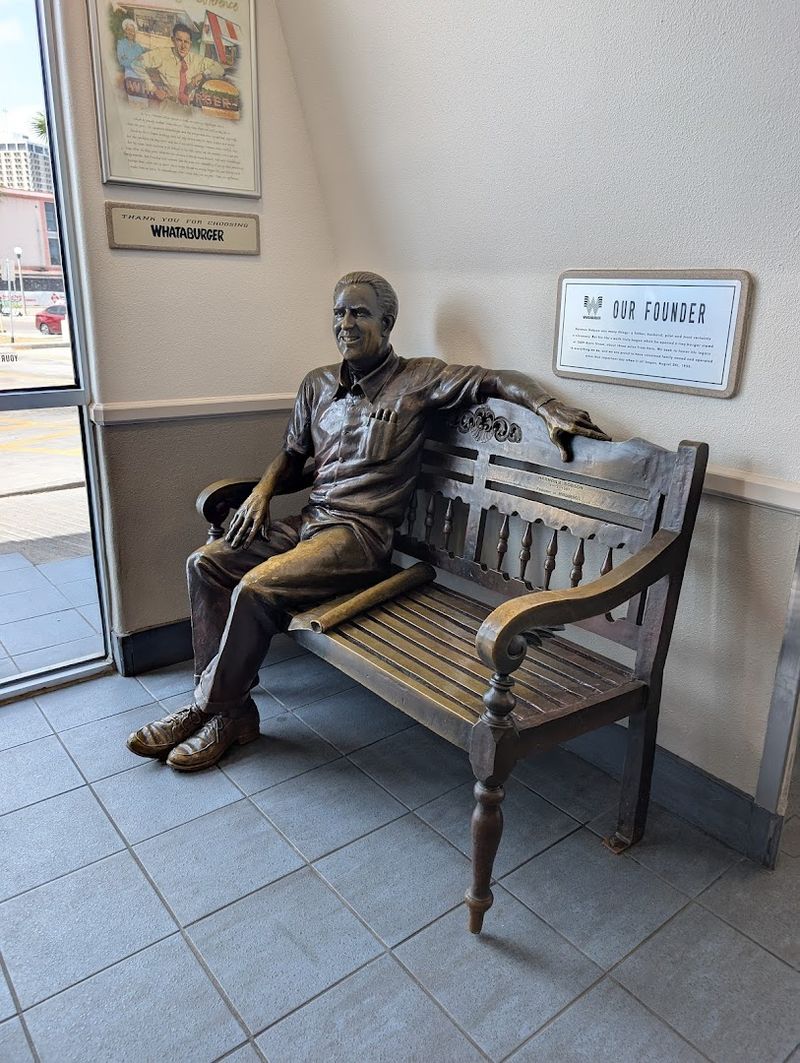 A Bronze Statue That Sets the Tone Before You Even Order