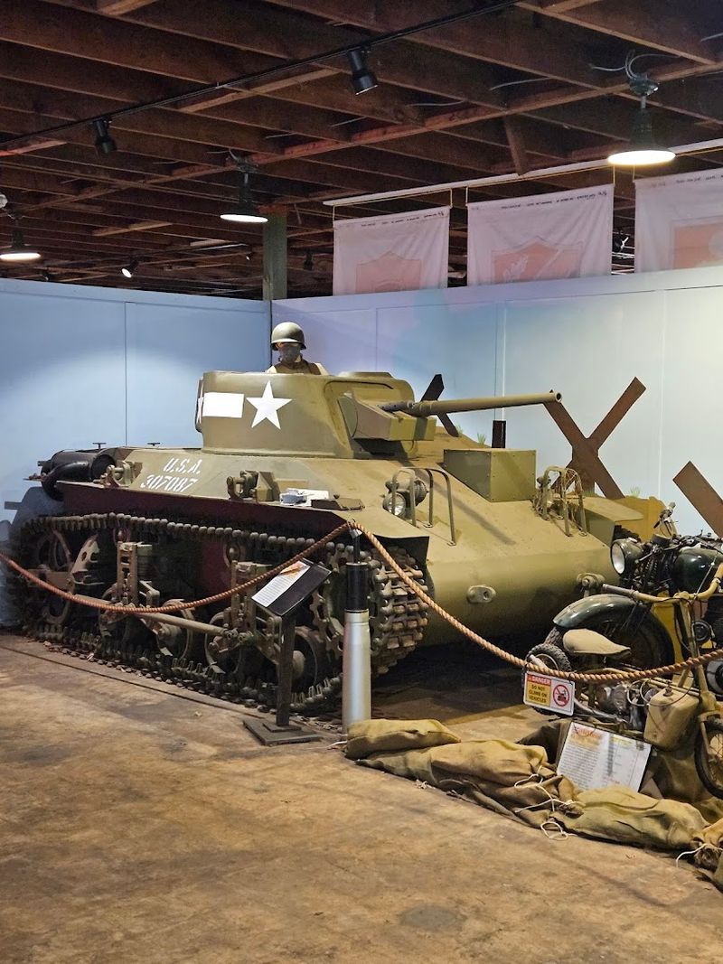 A Hundred Military Vehicles Under One Roof