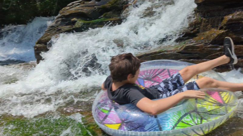 A Natural Waterslide You Did Not Expect to Find in Alabama