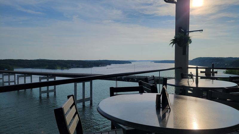 A Patio Perched Right Above the Water