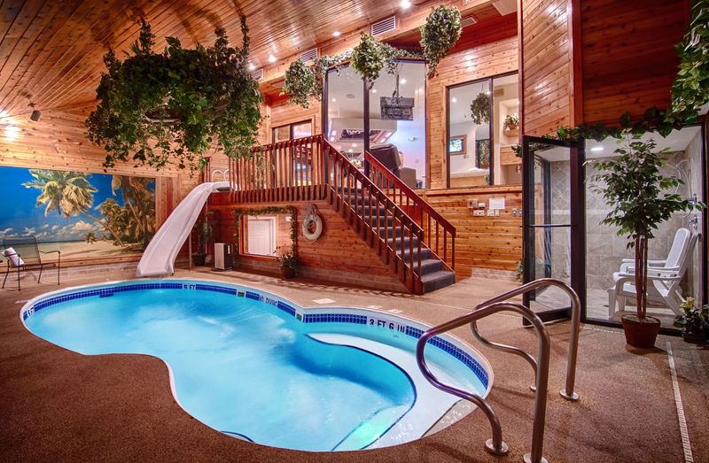 A Private Indoor Pool That Feels Like Your Own Personal Oasis