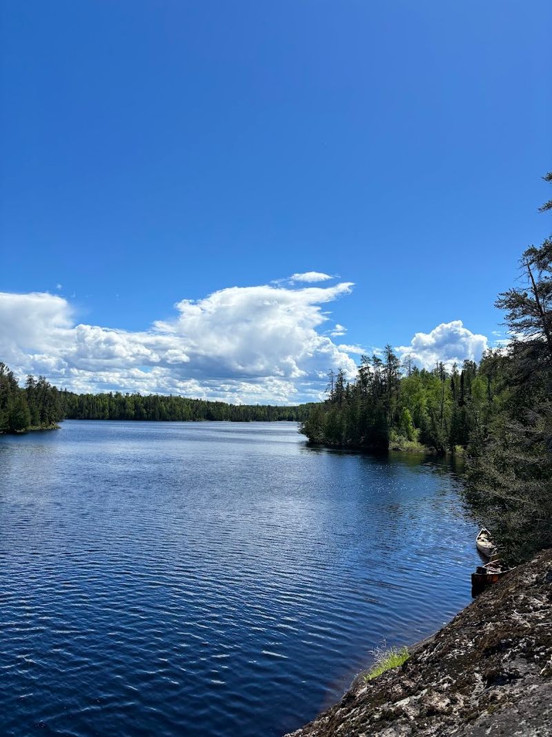 A Spring-Fed Pond in the Boundary Waters