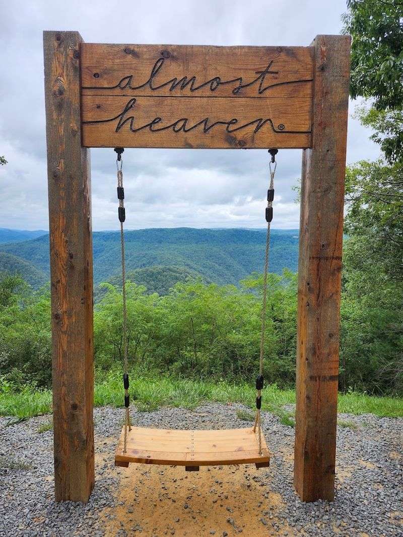 Almost Heaven Swing at Pipestem Resort State Park, Pipestem, WV