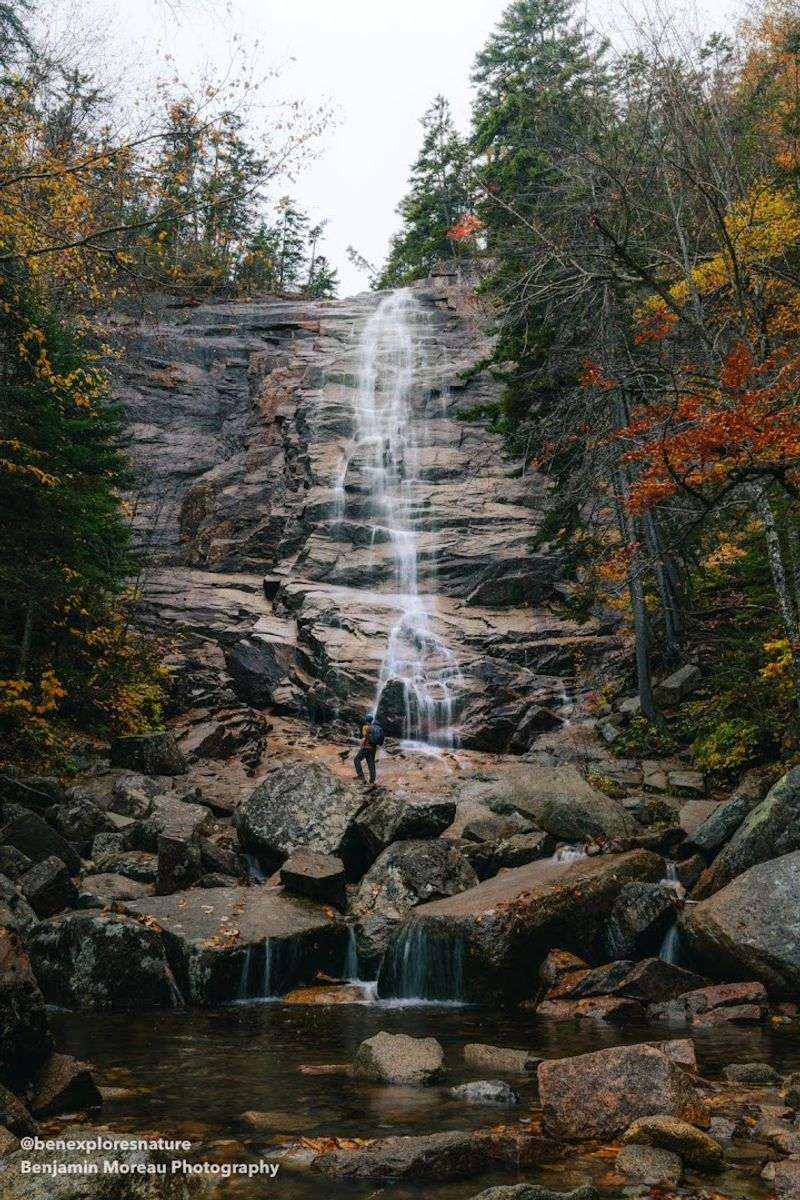 Arethusa Falls via Bemis Brook Trail, Crawford Notch State Park