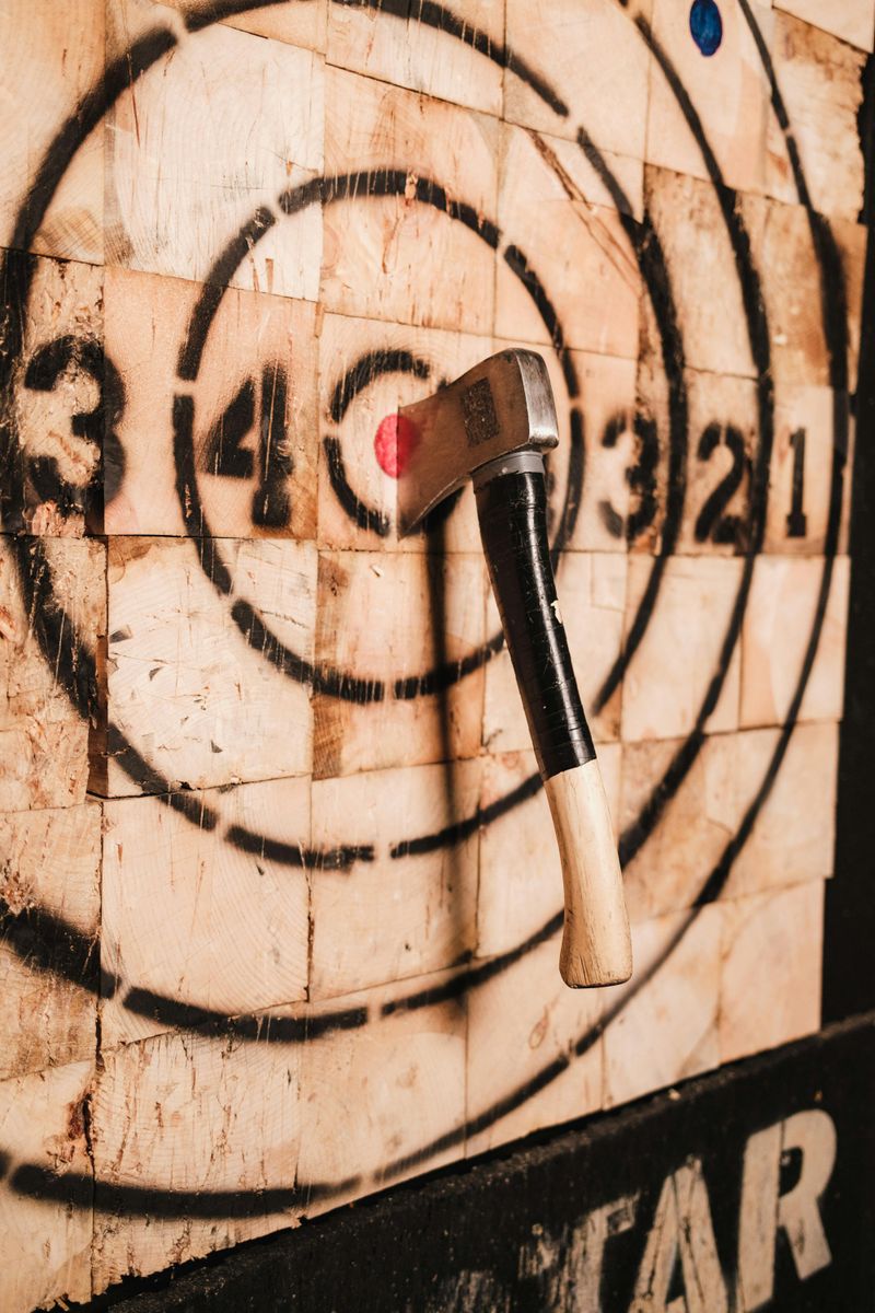 Axe Throwing That Actually Makes Waiting Fun