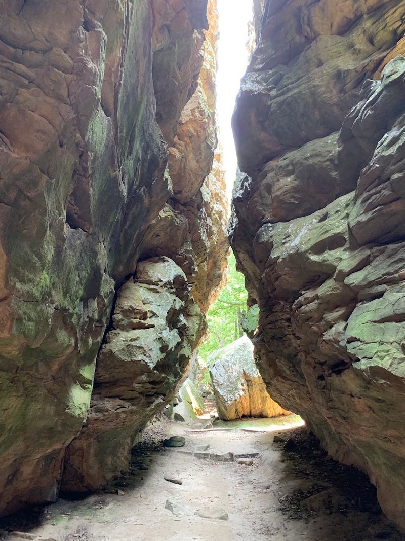 Bear Cave And The Rock Formations