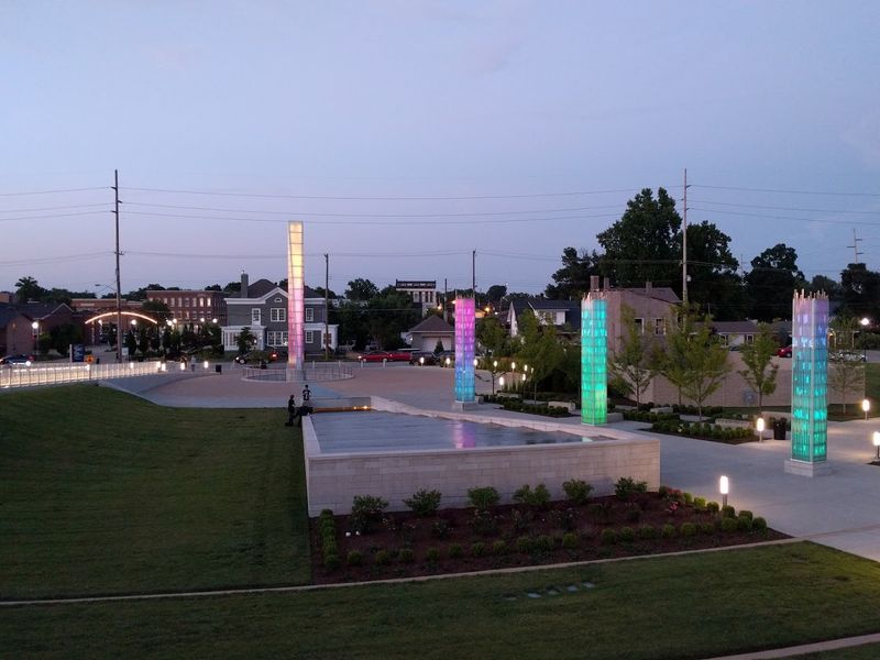 Big Four Station Park Gives the Indiana Side a Welcoming Home Base
