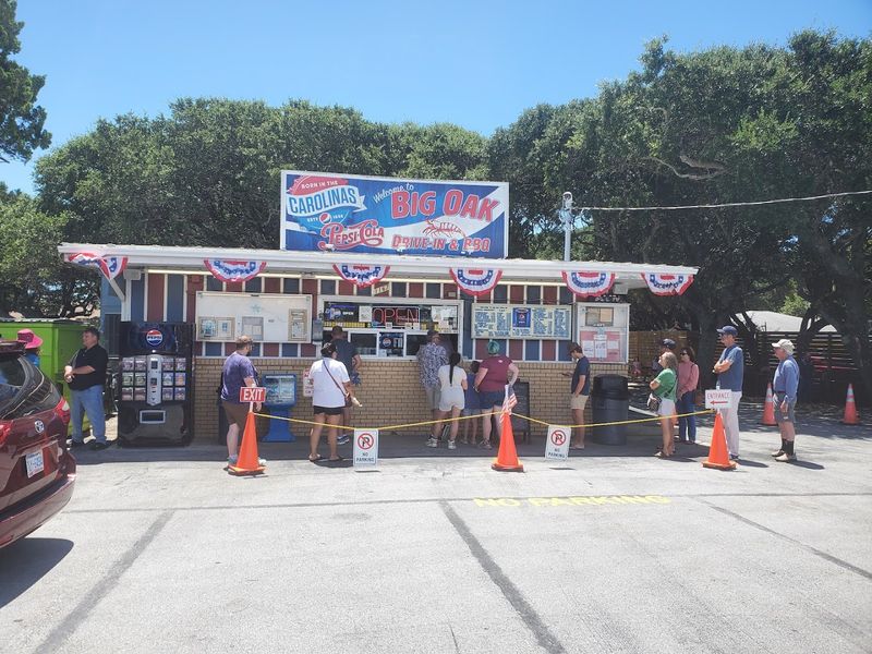 Big Oak Drive-In and Bar-B-Q, North Carolina, Salter Path
