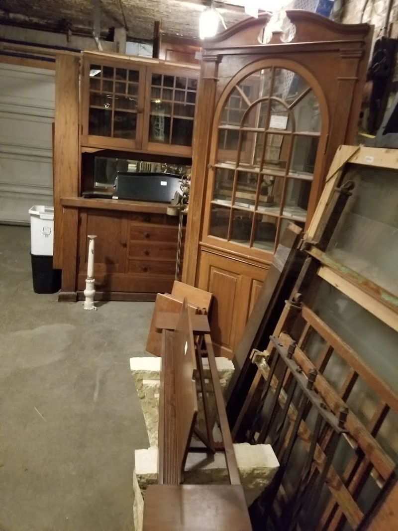 Built-Ins And Cabinets With Genuine Patina