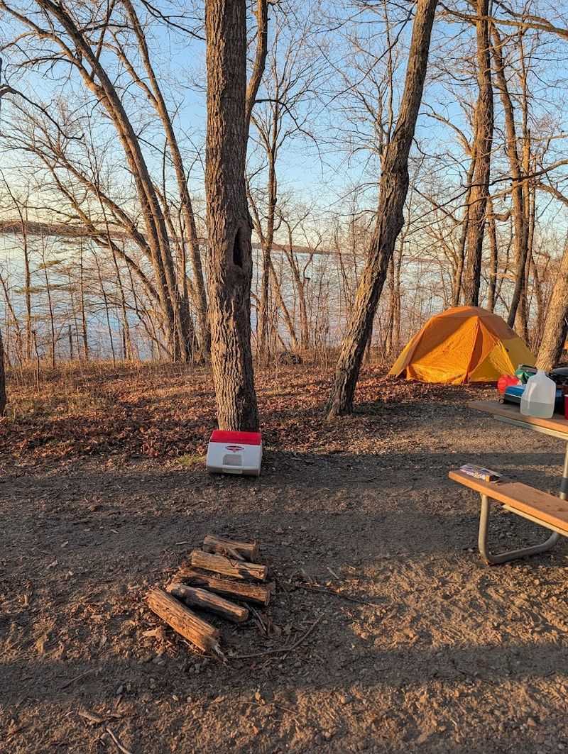 Camping Near the Lake and Sleeping Under the Stars