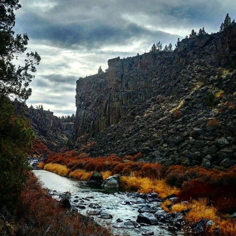 Camping Under the Stars in a Canyon Setting