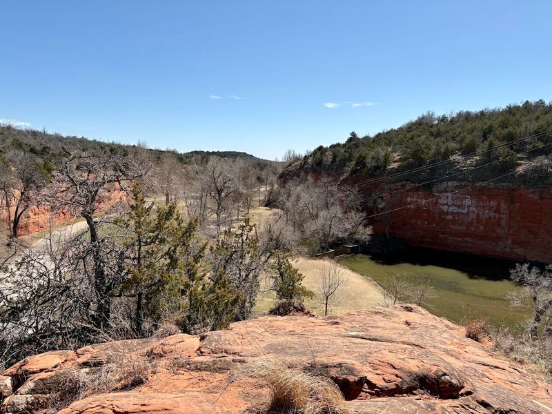 Canyon Trail, Red Rock Canyon Adventure Park, Oklahoma