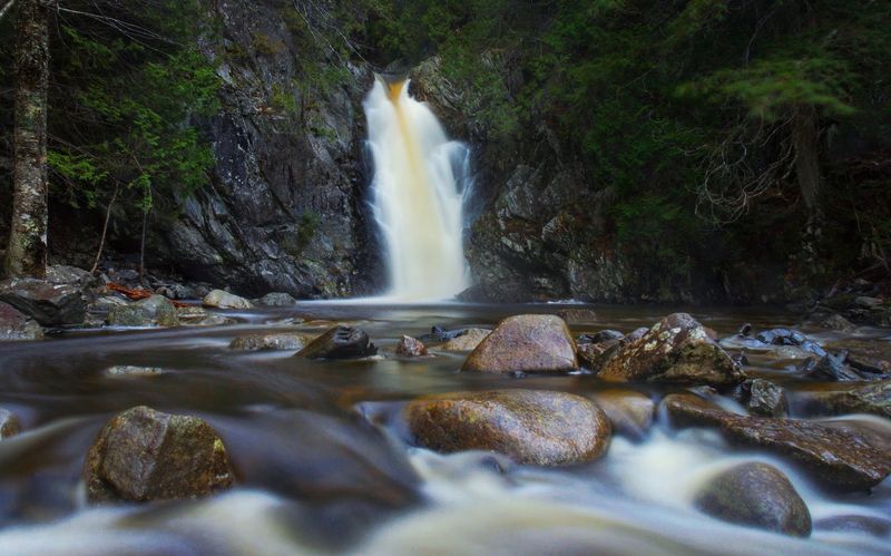 Carrabassett River Valley Swimming Holes, between New Portland and Stratton