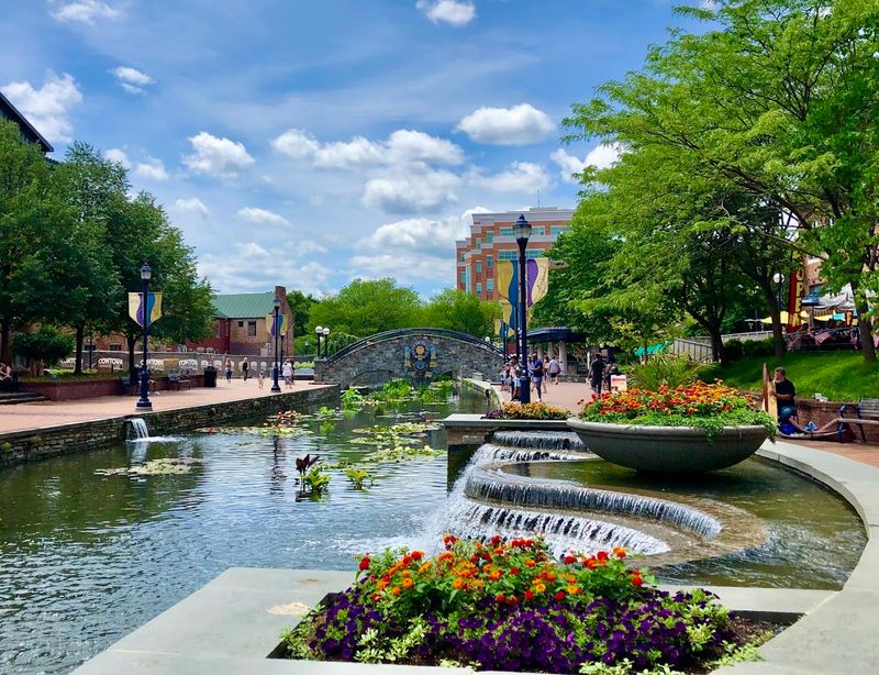 Carroll Creek Linear Park, Where Art Meets Urban Nature