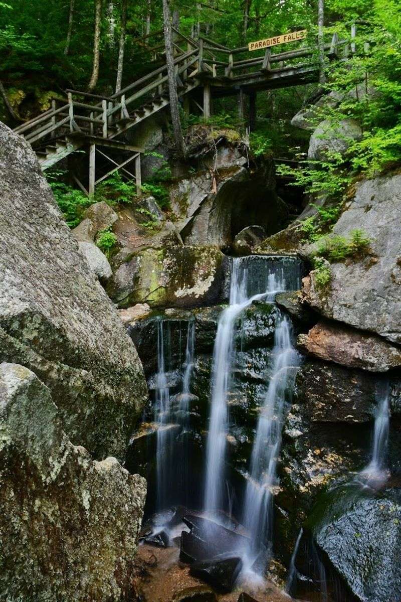 Cascading Waterfalls Hidden Deep in the Gorge Cascading Waterfalls Hidden Deep in the Gorge
