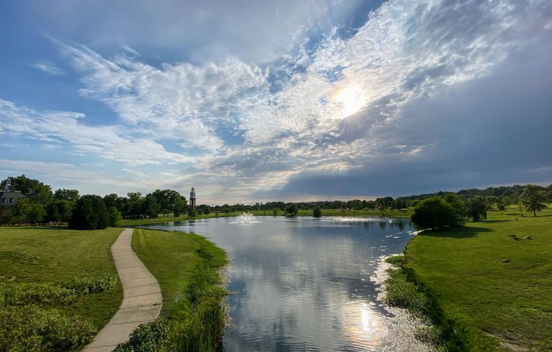 Fishing Lake Provides Peaceful Waterside Moments