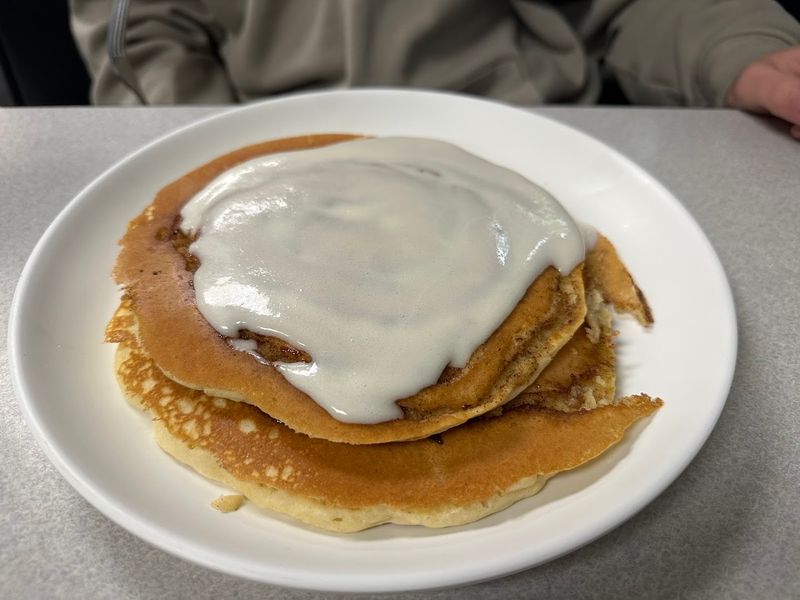 Cinnamon Bun Pancakes Worth Every Single Bite