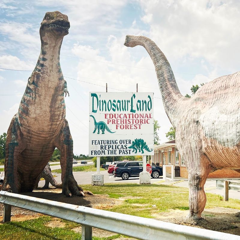 Dinosaur Land, White Post Dinosaur Land, White Post