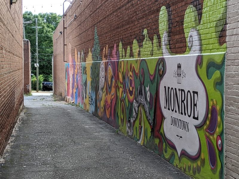 Downtown Monroe Makes Wandering Easy