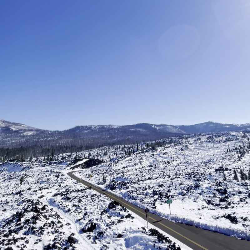 Driving McKenzie Highway to Get There