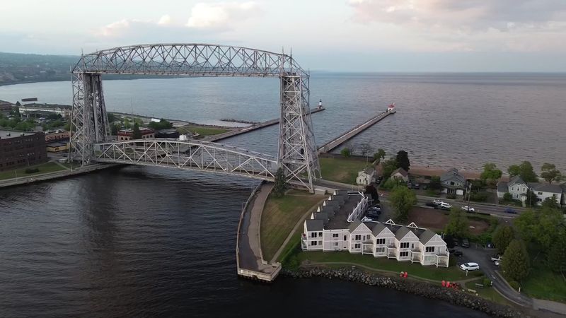 Duluth Lakewalk and Canal Park, Duluth, Minnesota