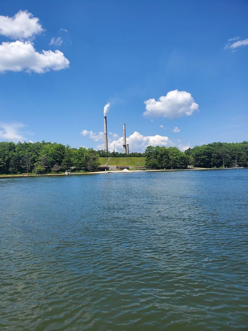 Environmental Side of a Thermal Lake