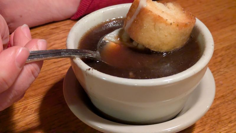 Every Steak Entree Comes With Free Soup, Salad, Bread, and a Side Every Steak Entree Comes With Free Soup, Salad, Bread, and a Side
