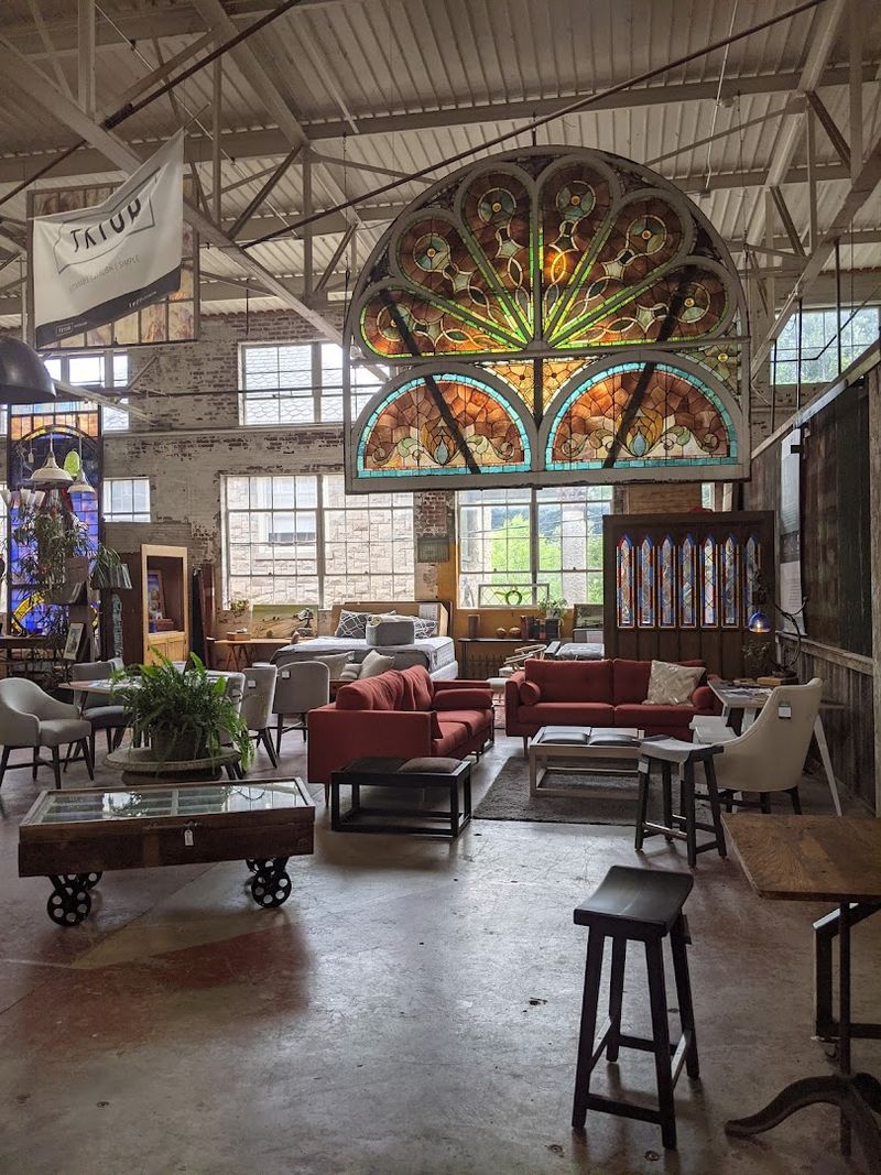 Fireplace Mantels, Stained Glass, and Salvage Dreams