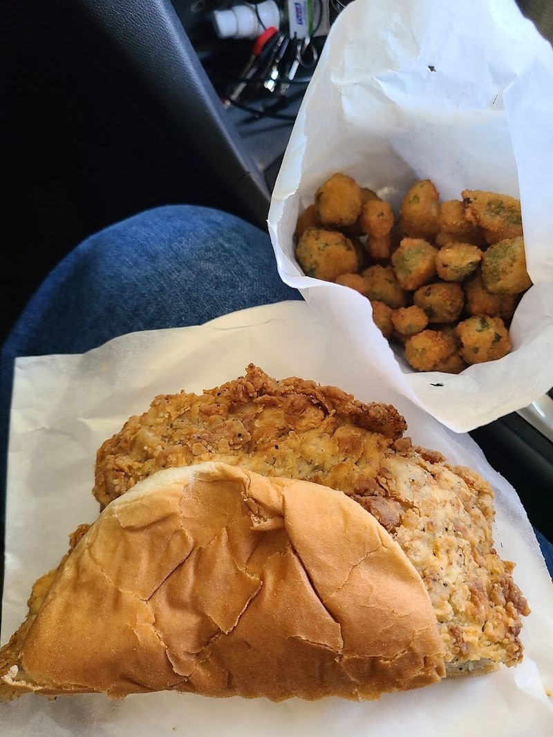 Fried Okra Done the Oklahoma Way
