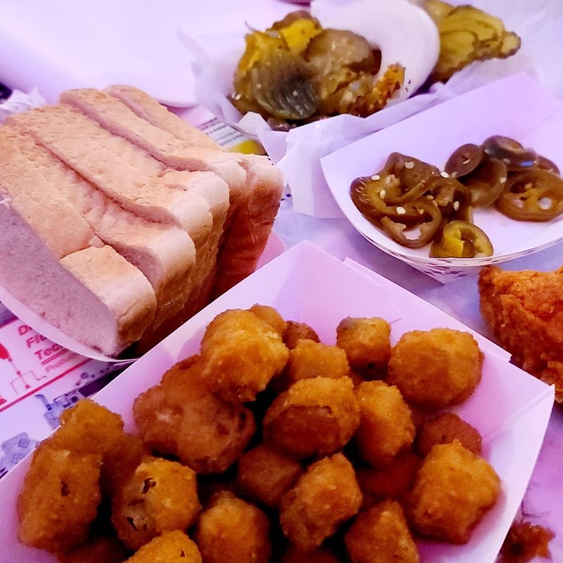 Fried Okra at Eischen's Bar