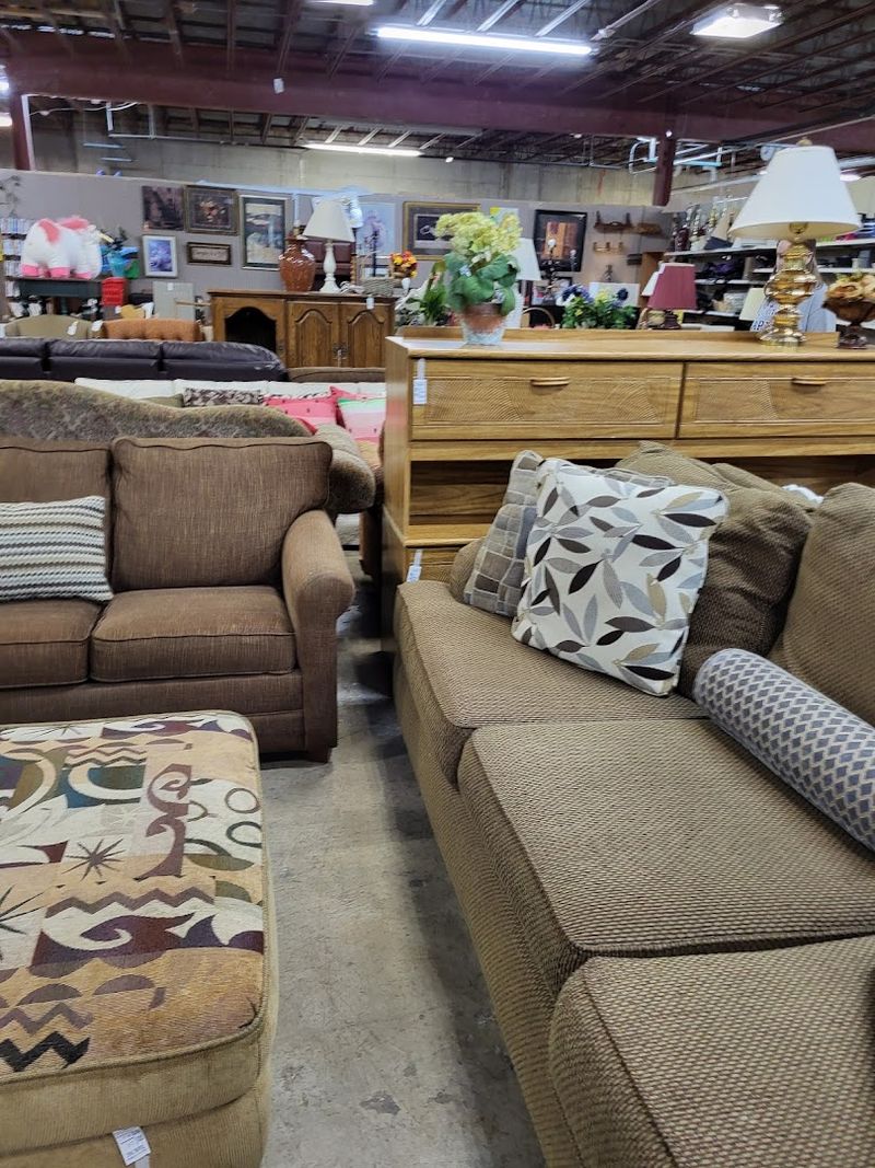 Furniture Finds in the Basement Are Worth Every Step Downstairs