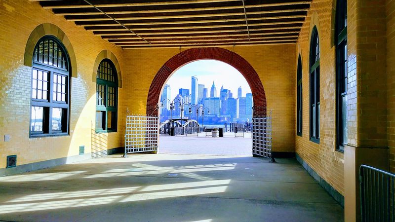 Gateway to Ellis Island and the Statue of Liberty