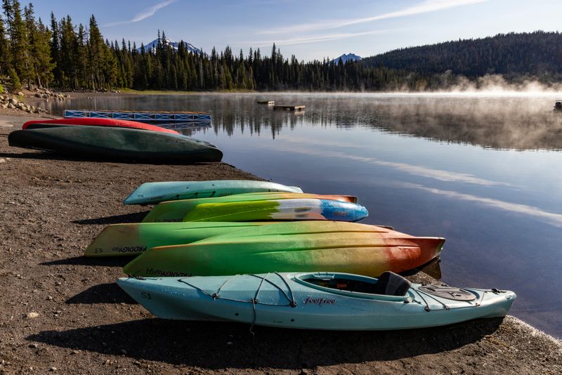Glassy Morning Waters That Make Paddlers Stop And Stare