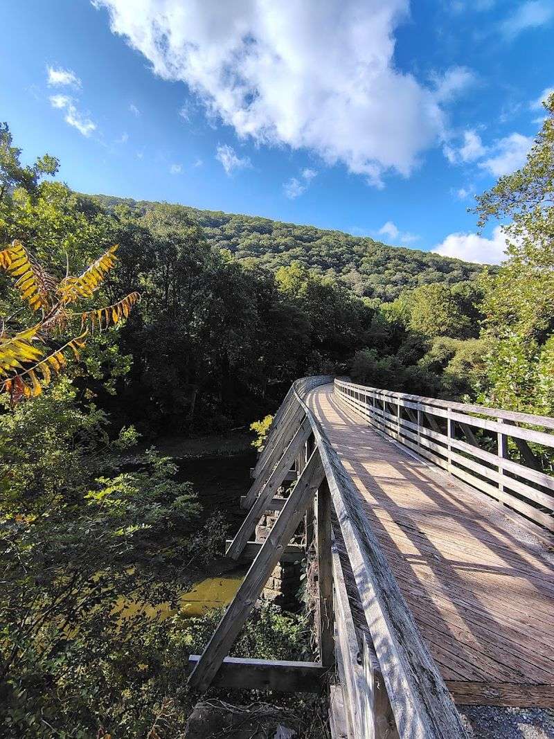 Greenbrier River Trail at Watoga State Park Greenbrier River Trail at Watoga State Park