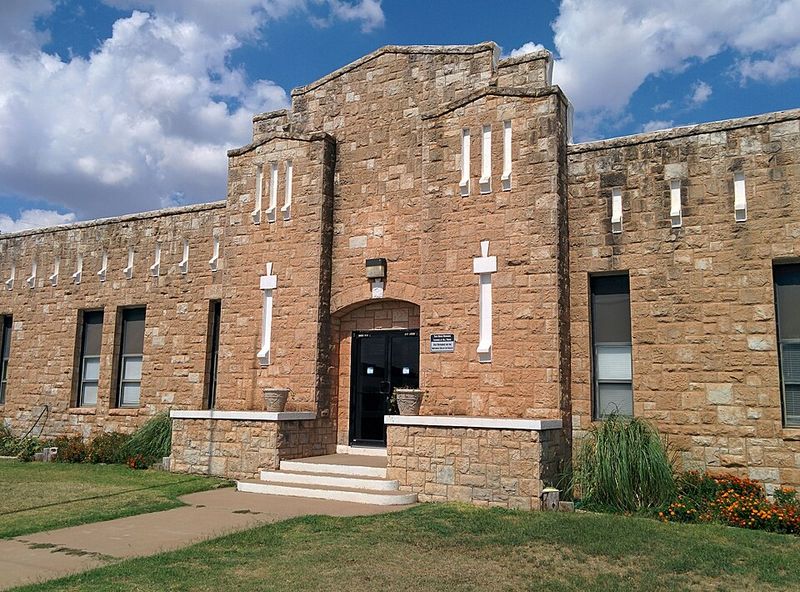 Greer County Courthouse Anchors the Heart of Town