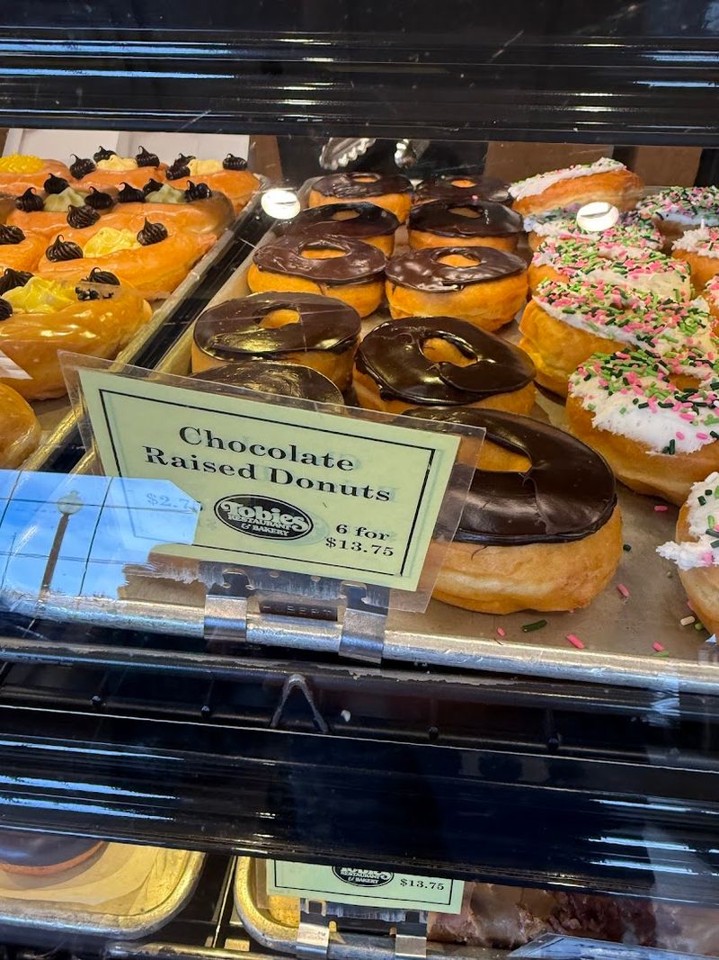 Handcrafted Donuts from Tobie's Restaurant & Bakery (Hinckley)
