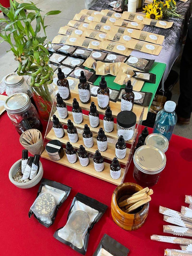 Handmade Goods and Artisan Crafts on Display