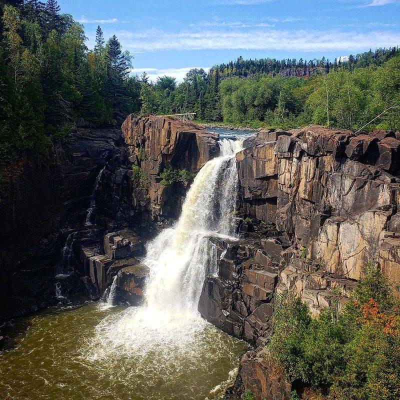 High Falls in Grand Portage State Park, Minnesota High Falls in Grand Portage State Park, Minnesota