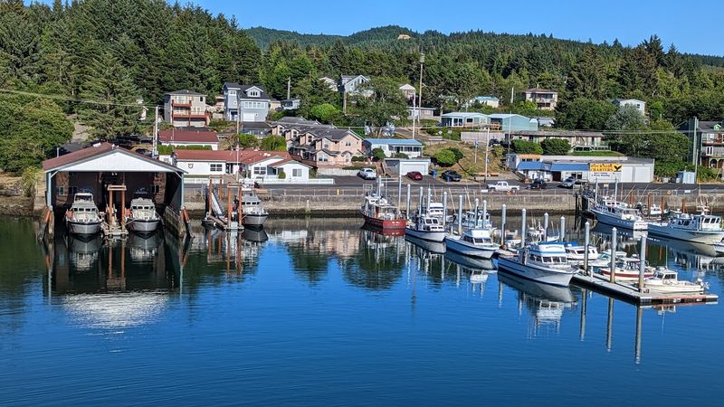 Highway 101 Runs Right Through the Heart of Town
