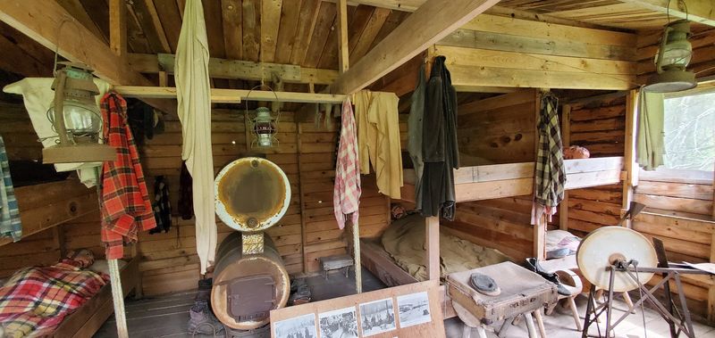 Historic Log Buildings and Antique Exhibits
