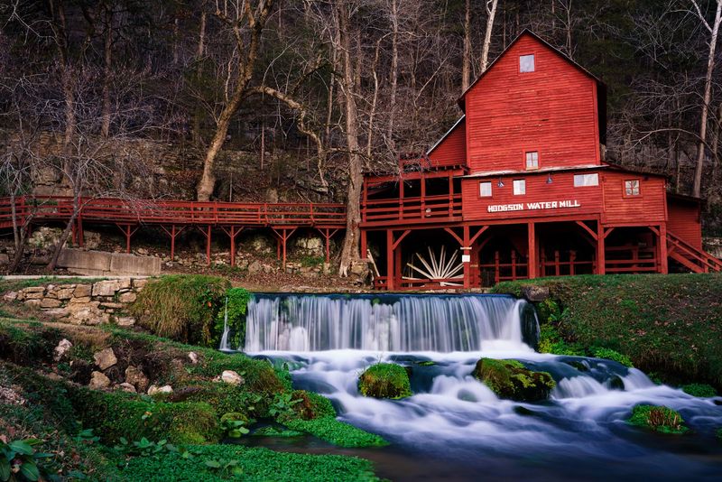 Hodgson Mill Waterfall, Ozark County