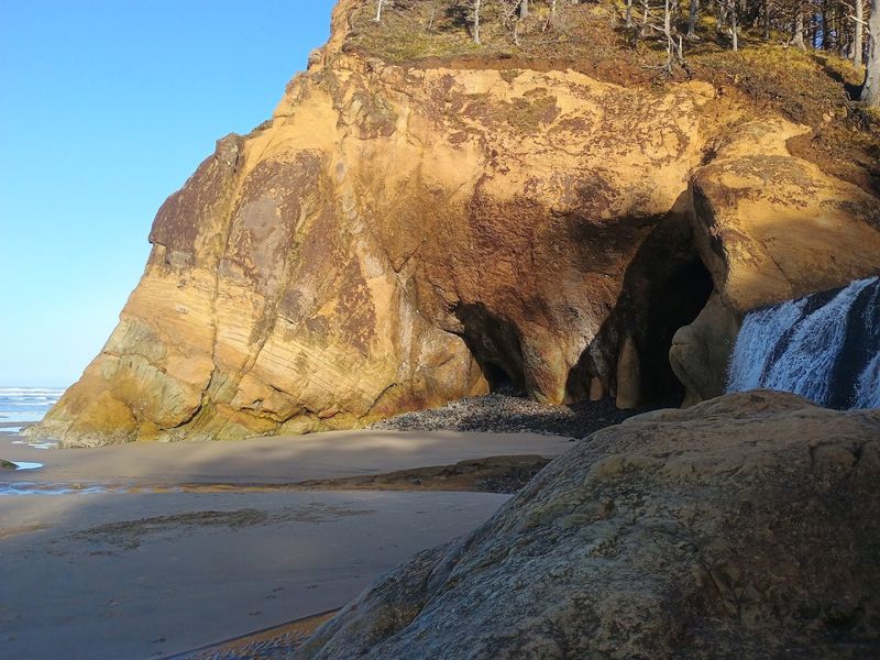 Hug Point State Recreation Site, Arch Cape, Oregon