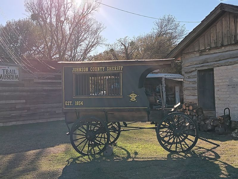 Johnson County's 1855 Log Courthouse, the Oldest of Its Kind in Texas