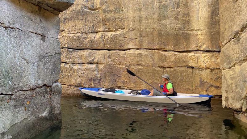 Kayaking and Paddleboarding Through Stunning Coves