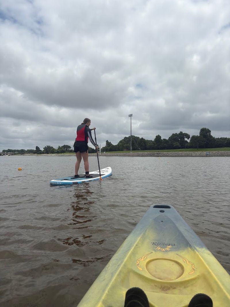 Kayaking on the Oklahoma River
