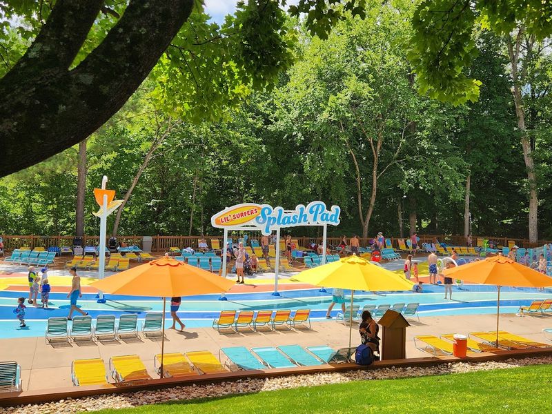 Lil' Surfers Splash Pad and High Tide Harbor for the Smallest Wave Riders