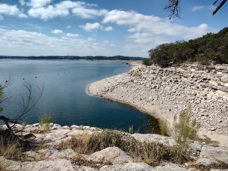 Limestone Cliffs and the Rugged Beauty of Lake Travis Shoreline